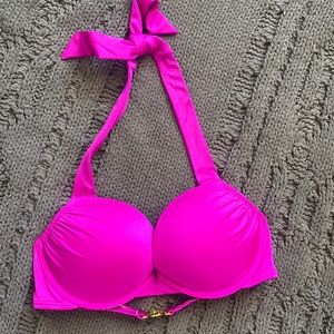Victoria secret bikini TOP , 34C, Fuschia